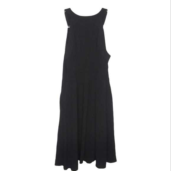 Anthropologie HD In Paris Black Ennis Flare Dress - Picture 7 of 12